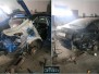 Oprava bouraného vozu Škoda